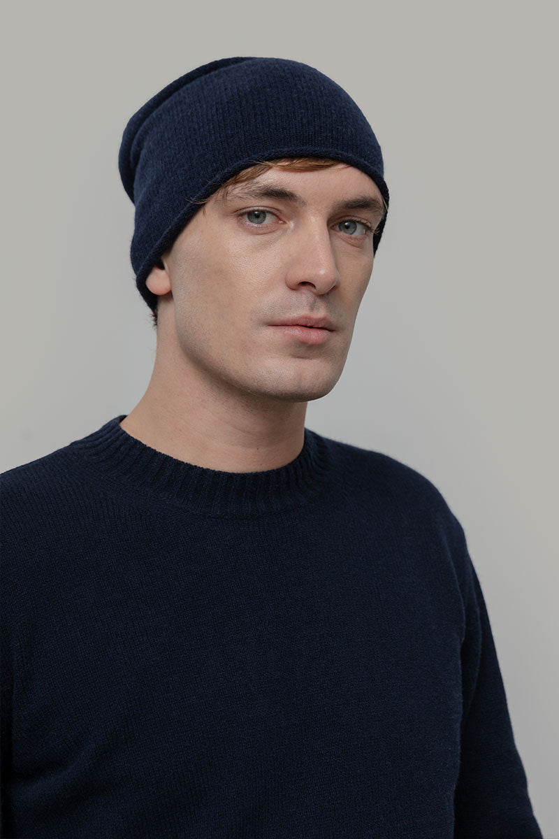 Beanie Cappello Lana Rigenerata Unisex Frank - Rifò Lab Moda circolare made in Italy