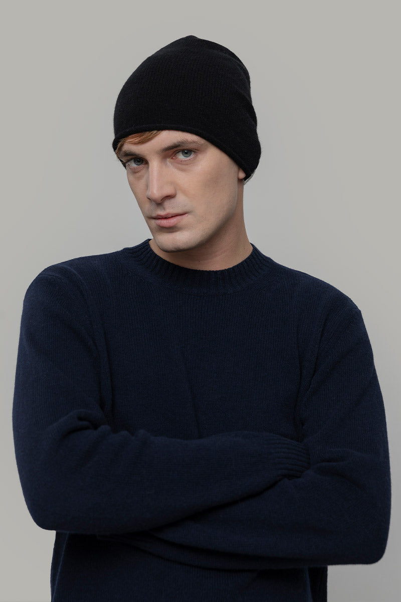 Beanie Cappello Lana Rigenerata Unisex Frank - Rifò Lab Moda circolare made in Italy