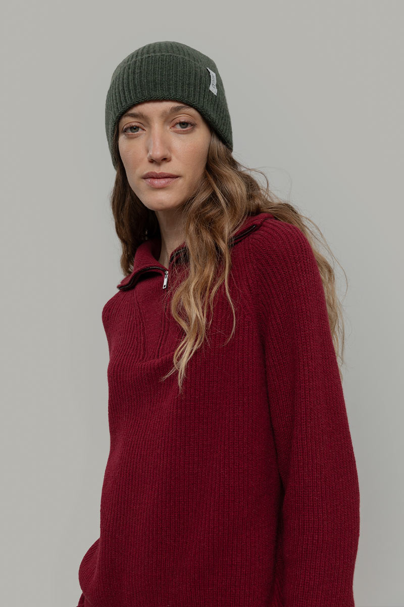 Cappello Cashmere rigenerato Marcello - Rifò Lab Moda circolare made in Italy