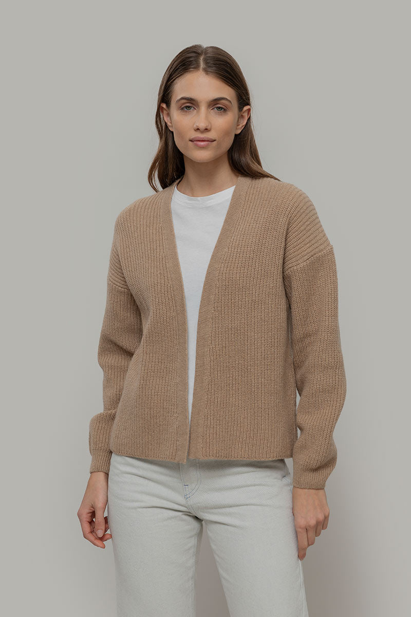 Cardigan Donna Cashmere Rigenerato Margherita - Rifò Lab Moda circolare made in Italy