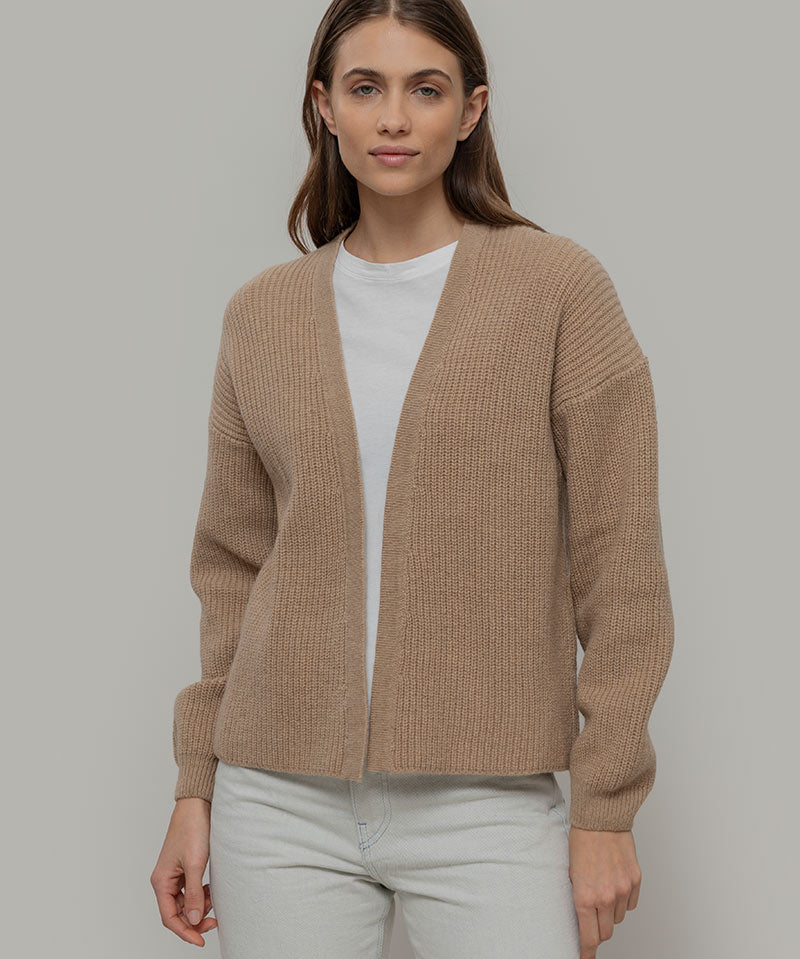 Cardigan Donna Cashmere Rigenerato Margherita - Rifò Lab Moda circolare made in Italy