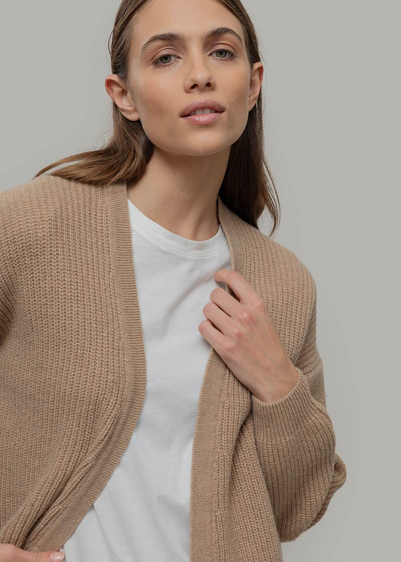 Cardigan Donna Cashmere Rigenerato Margherita - Rifò Lab Moda circolare made in Italy