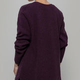 Cardigan Lungo Donna Lana Rigenerata Gioia - Rifò Lab Moda circolare made in Italy