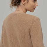 Cardigan Lungo Donna Lana Rigenerata Gioia - Rifò Lab Moda circolare made in Italy