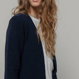 Cardigan Lungo Donna Lana Rigenerata Gioia - Rifò Lab Moda circolare made in Italy