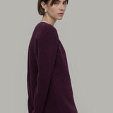 Cardigan Lungo Donna Lana Rigenerata Gioia - Rifò Lab Moda circolare made in Italy
