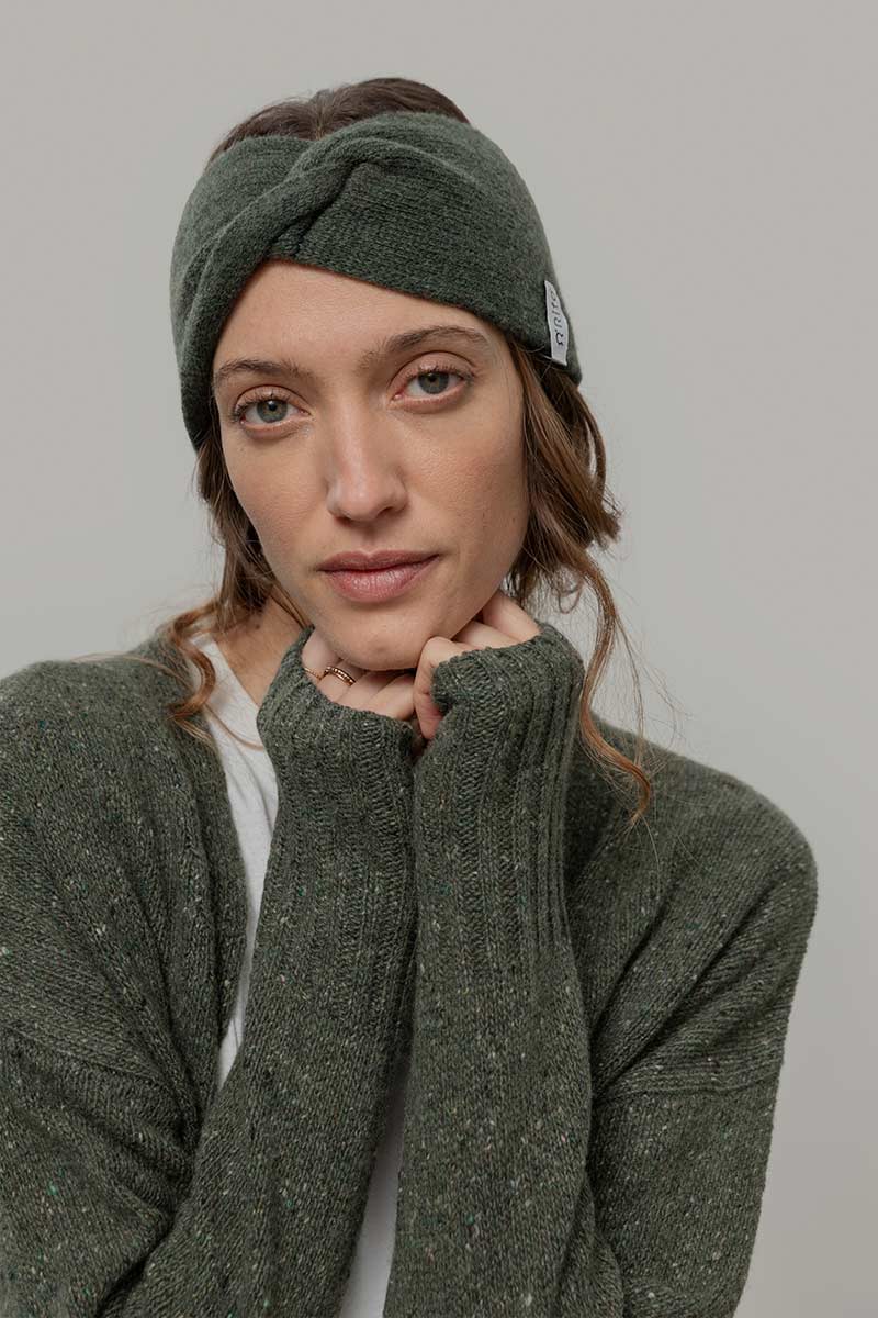 Fascia Invernale Donna Cashmere Rigenerato Nadia - Rifò Lab Moda circolare made in Italy