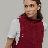 Gilet Donna Lana Rigenerata Pettorina Aperta Rebecca - Rifò Lab Moda circolare made in Italy