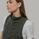Gilet Donna Lana Rigenerata Pettorina Aperta Rebecca - Rifò Lab Moda circolare made in Italy