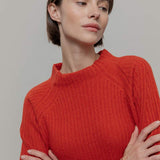 Maglia Collo Lupetto Donna Lana Paola - Rifò Lab Moda circolare made in Italy