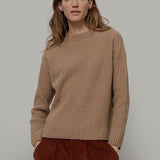 Maglia Collo Lupetto Donna Lana Paola - Rifò Lab Moda circolare made in Italy