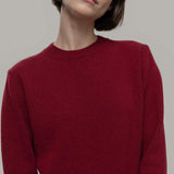 Maglia Girocollo Donna Cashmere Rigenerato Edda - Rifò Lab Moda circolare made in Italy