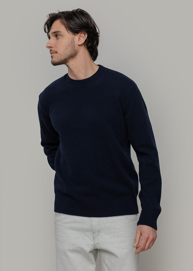 Maglia Uomo Lana Rigenerata Ferruccio - Rifò Lab Moda circolare made in Italy