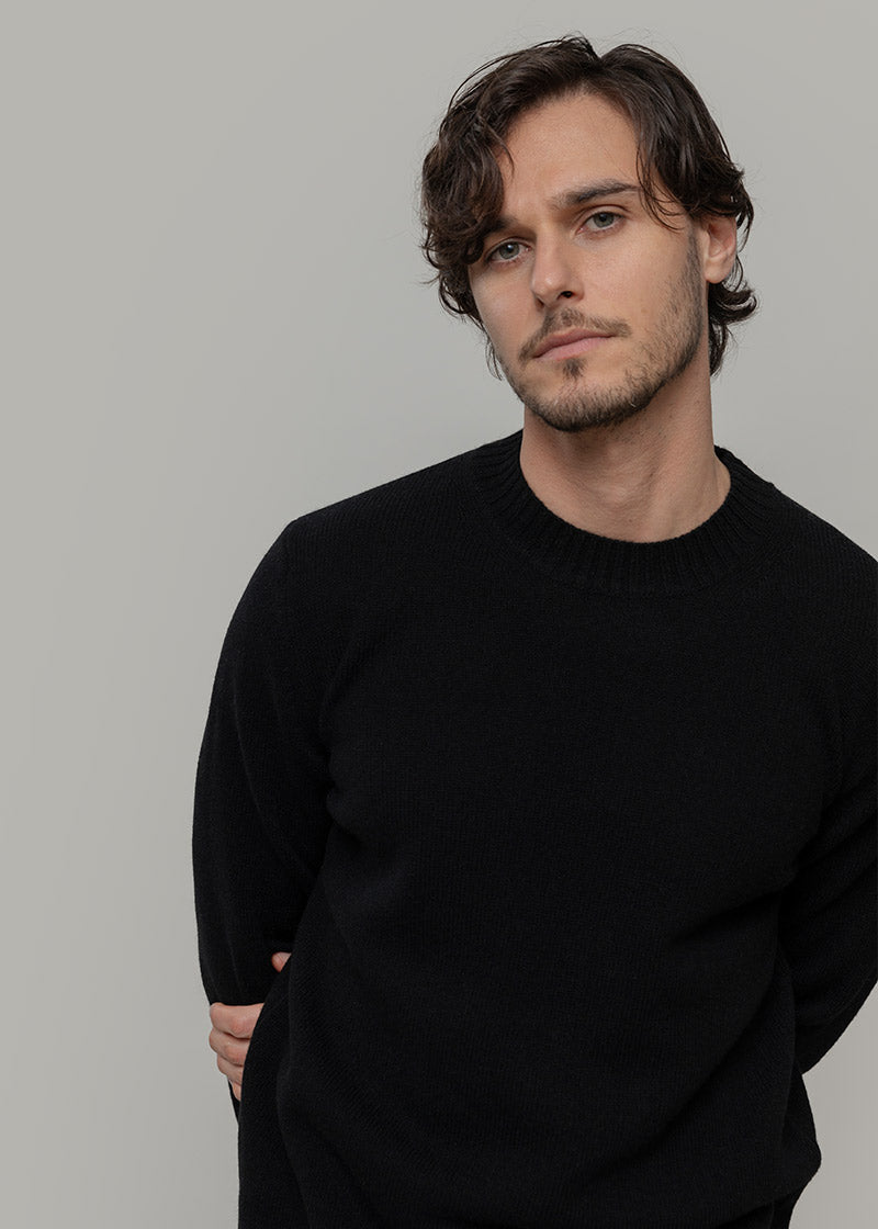 Maglia Uomo Lana Rigenerata Ferruccio - Rifò Lab Moda circolare made in Italy