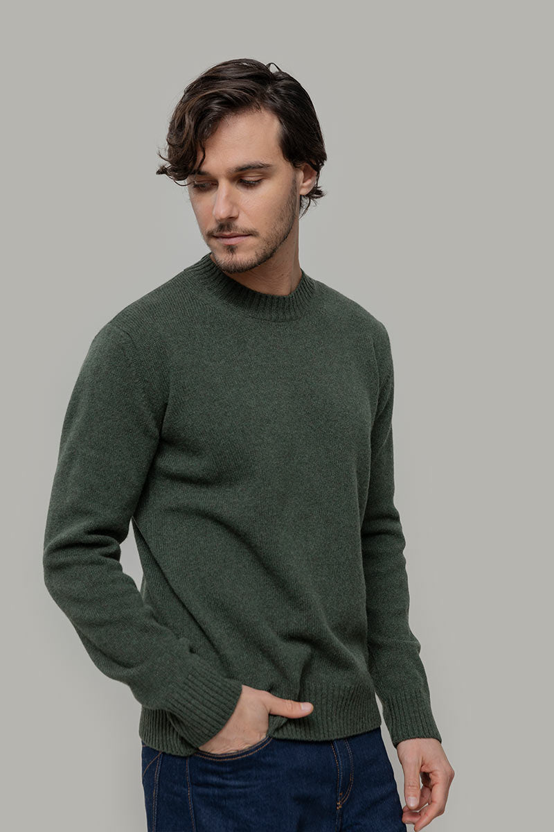 Maglia Uomo Lana Rigenerata Ferruccio - Rifò Lab Moda circolare made in Italy