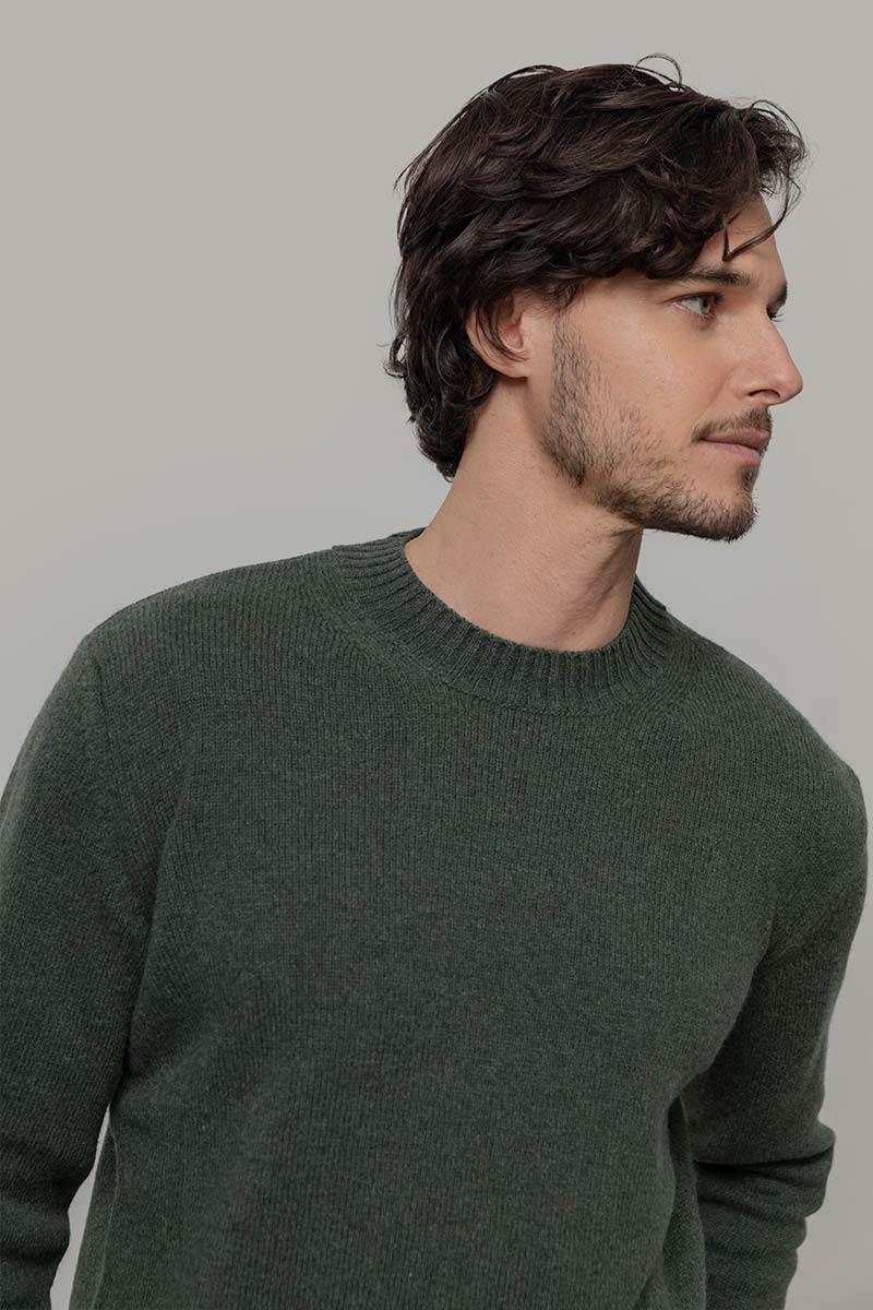 Maglia Uomo Lana Rigenerata Ferruccio - Rifò Lab Moda circolare made in Italy