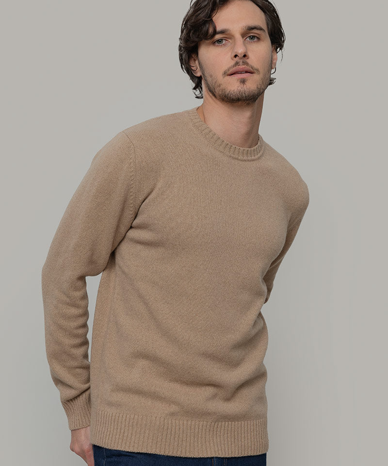 Maglia Uomo Cashmere Rigenerato Romeo - Rifò Lab Moda circolare made in Italy