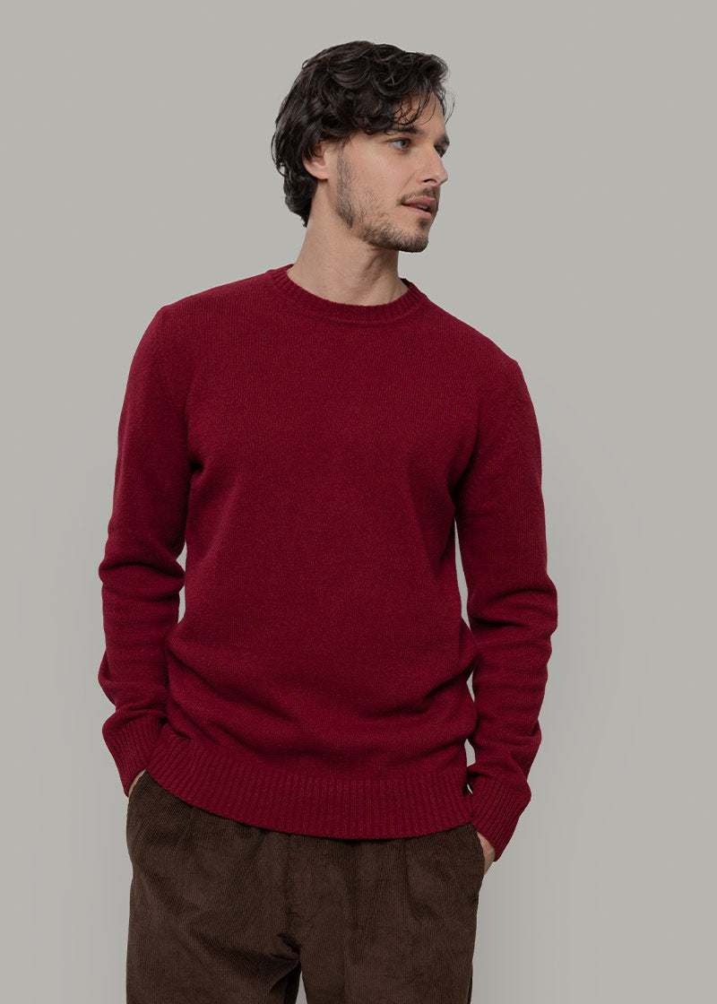 Maglia Uomo Cashmere Rigenerato Romeo - Rifò Lab Moda circolare made in Italy