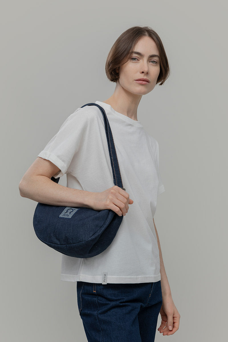 Marsupio Jeans Denim Tommi Indigo - Rifò