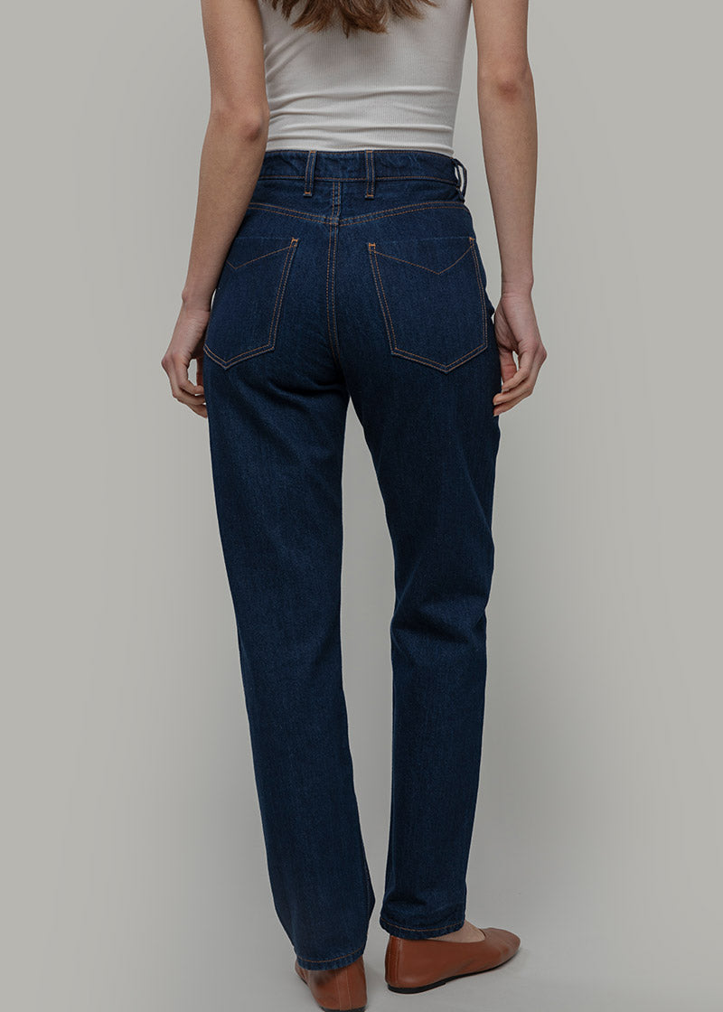 Indigo | Pantaloni Jeans Donna Cotone Rigenerato Aglaia