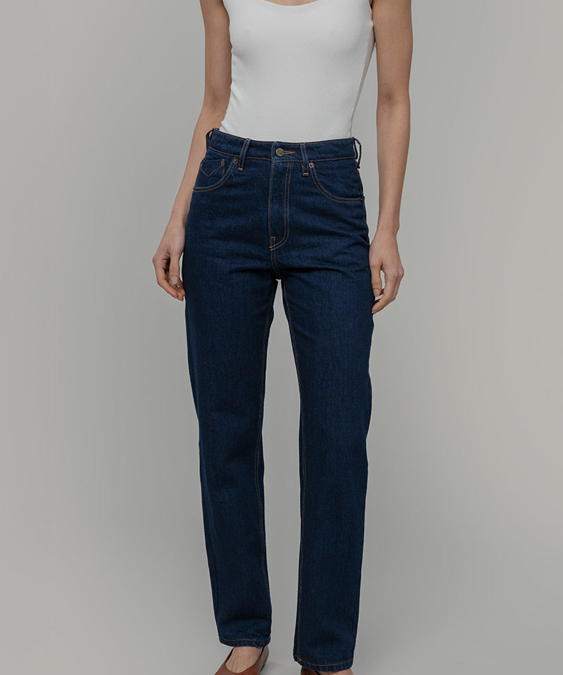 Indigo | Pantaloni Jeans Donna Cotone Rigenerato Aglaia