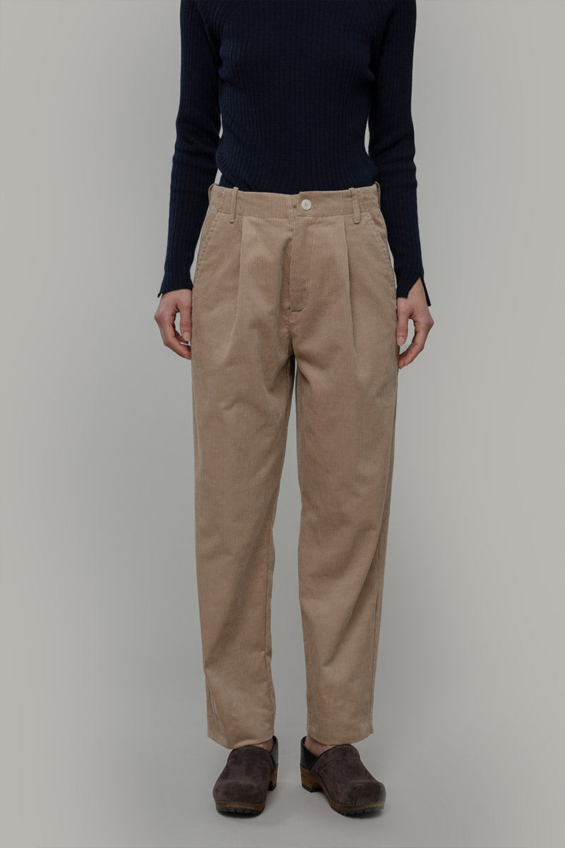 Pantaloni Velluto a Coste Donna Cotone Astrid - Rifò Lab Moda circolare made in Italy