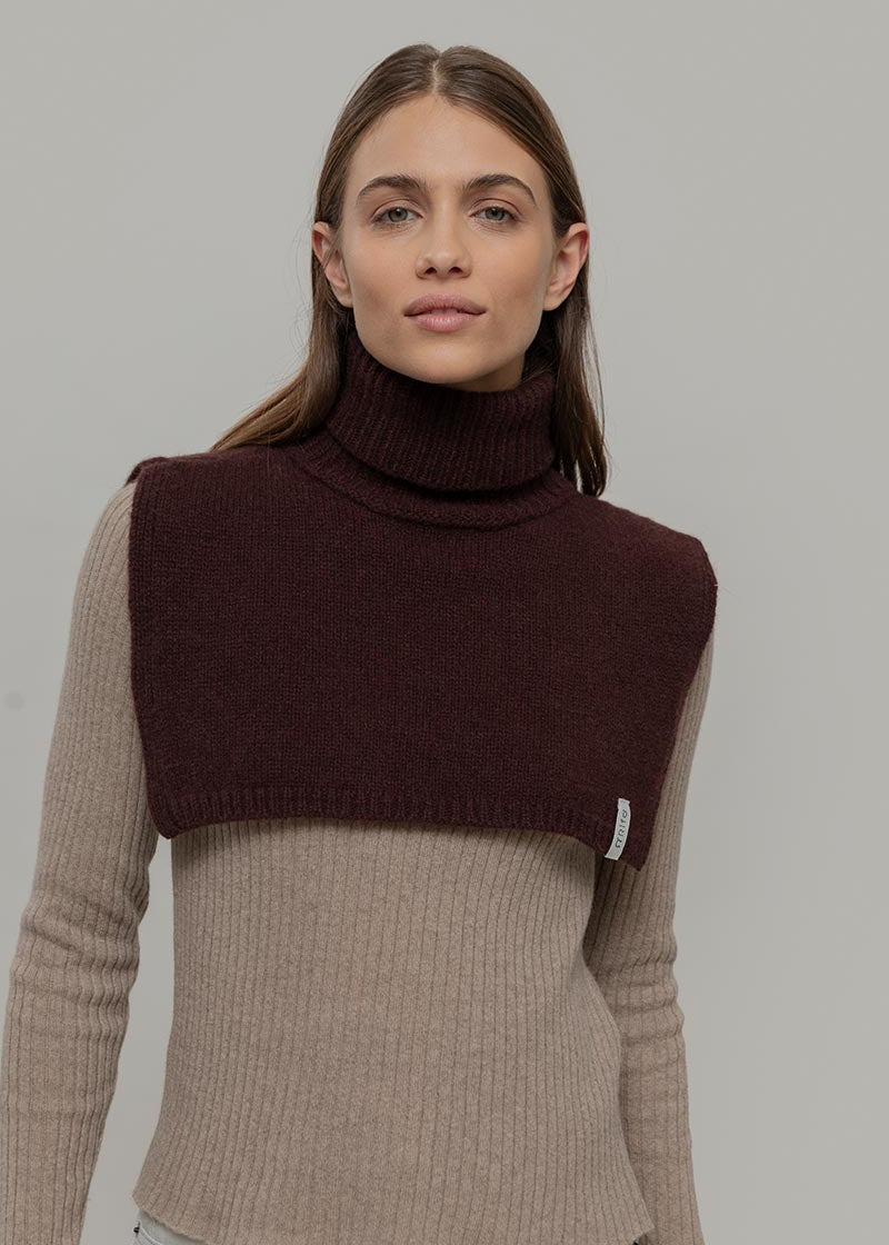 Scaldacollo Pettorina Cashmere Tobia - Rifò Lab Moda circolare made in Italy