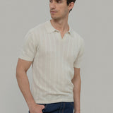 Polo Soie Recyclée Homme Damiano