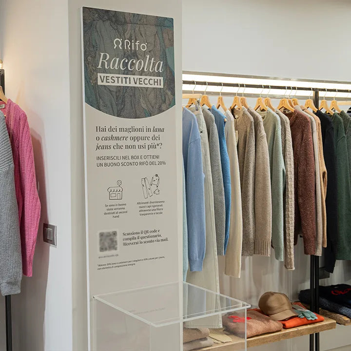 raccolta vestiti usati roma milano rifò