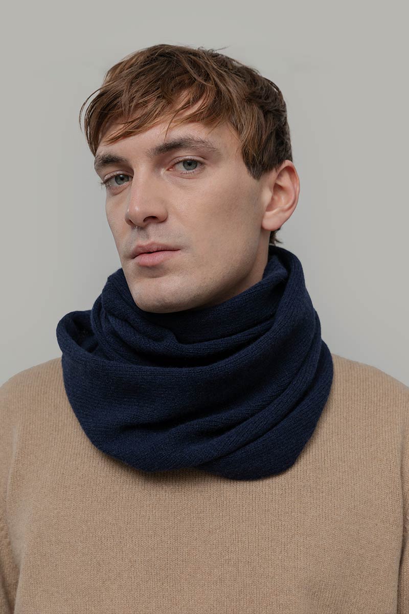 Sciarpa Scaldacollo Lana Rigenerata Uomo Donna Mima - Rifò Lab Moda circolare made in Italy