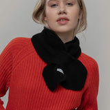 Sciarpa Fiocco Donna Cashmere Rigenerato Britta - Rifò Lab Moda circolare made in Italy