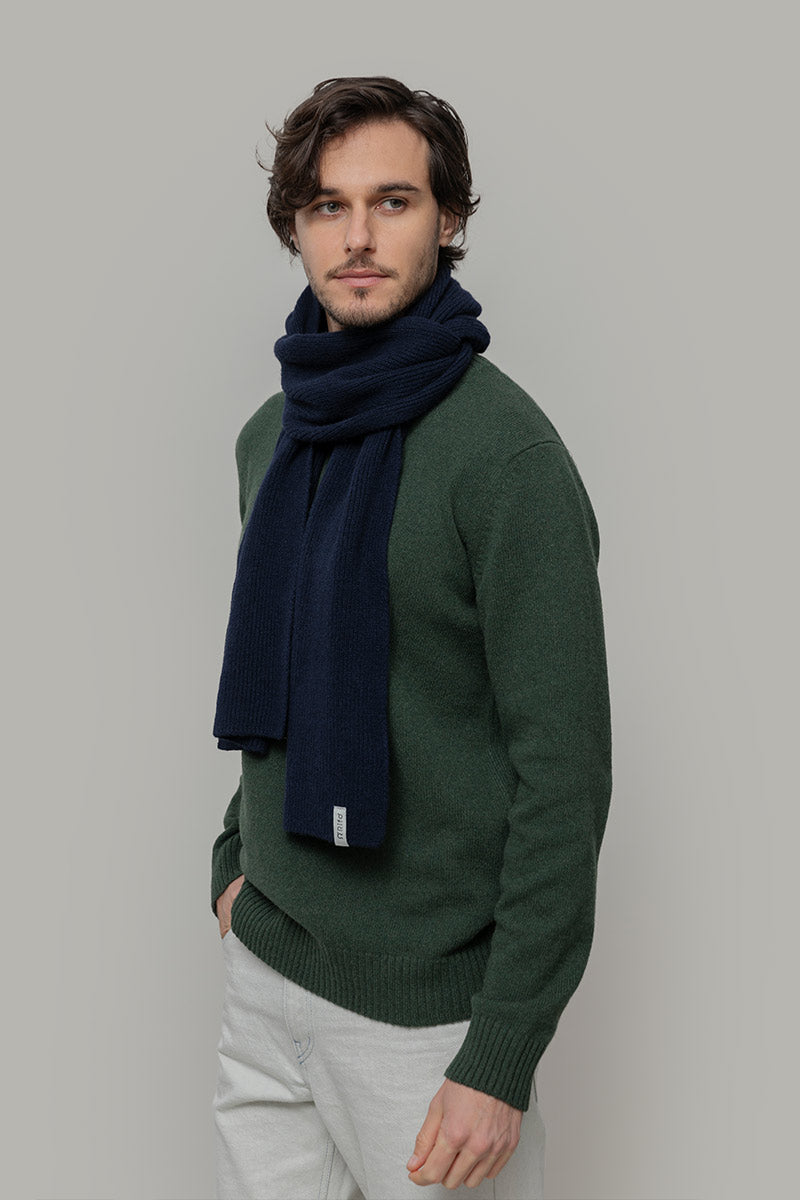 Sciarpa Cashmere Rigenerato Donna Uomo Federico - Rifò Lab Moda circolare made in Italy