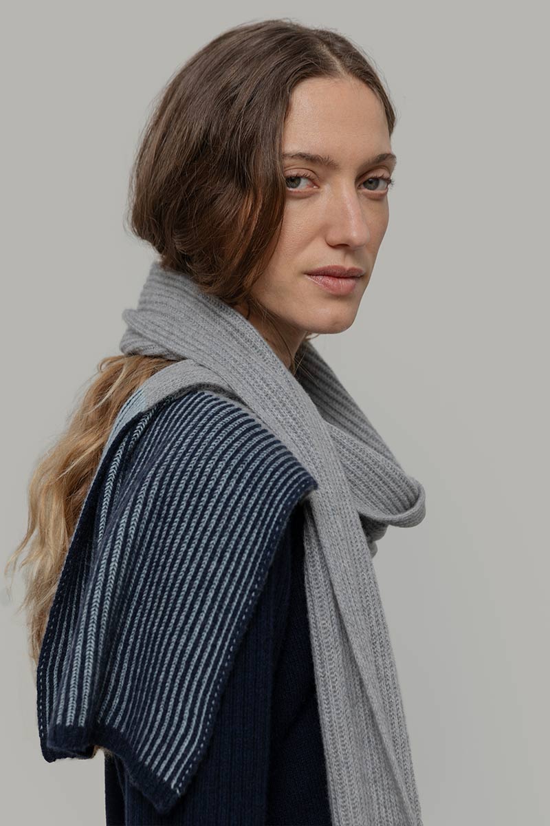 Sciarpa Cashmere Unisex Teresa - Rifò Lab Moda circolare made in Italy
