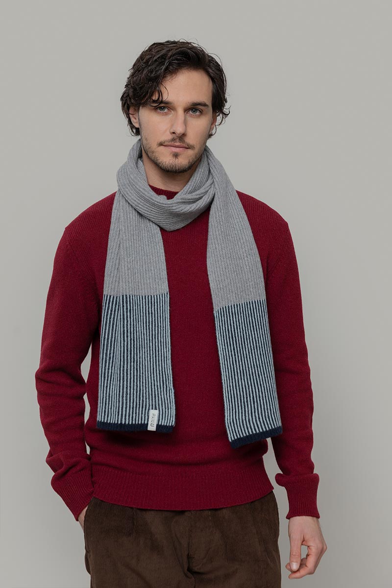 Sciarpa Cashmere Unisex Teresa - Rifò Lab Moda circolare made in Italy