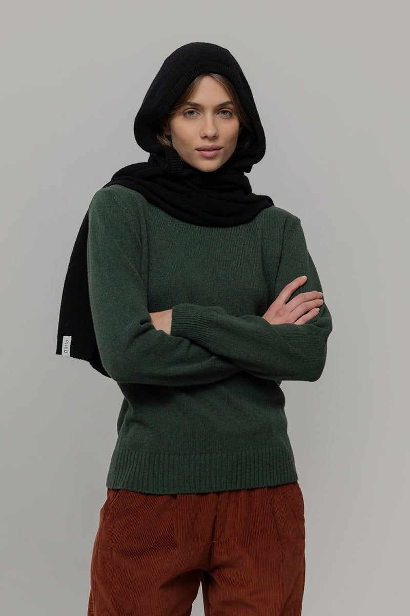 Sciarpa-cappuccio Cashmere Ilenia - Rifò Lab Moda circolare made in Italy