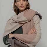 Stola Scialle Donna Cotone Rigenerato Noemi- Rifò Lab Moda circolare made in Italy