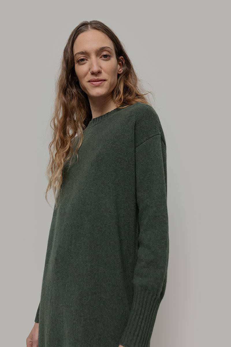 Abito Donna Lana Rigenerata Selvaggia - Rifò Lab Moda circolare made in Italy