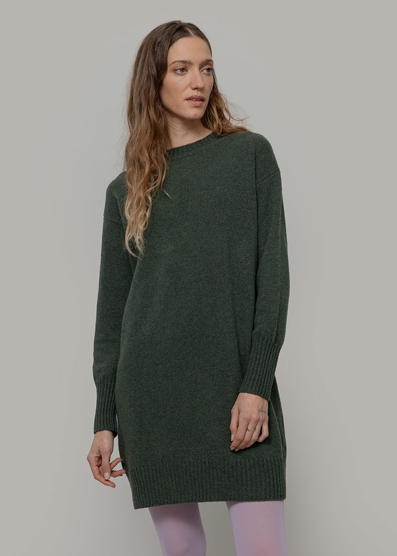 Abito Donna Lana Rigenerata Selvaggia - Rifò Lab Moda circolare made in Italy