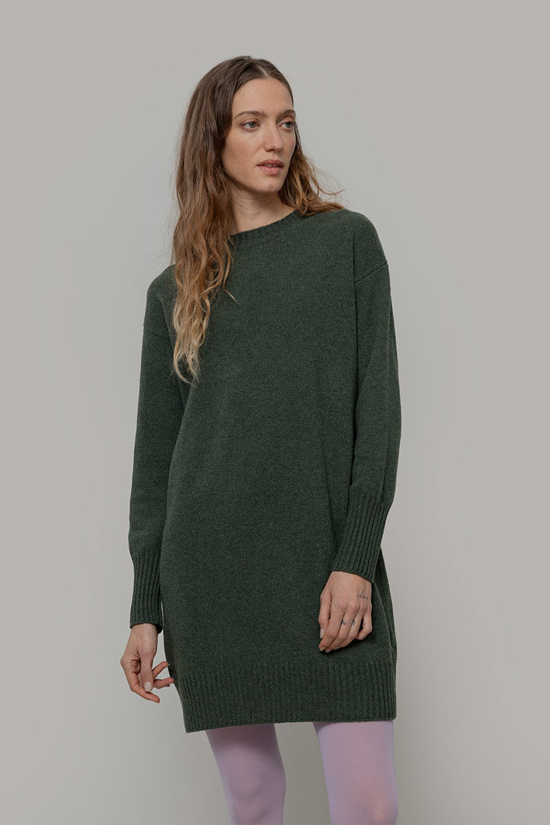 Abito Donna Lana Rigenerata Selvaggia - Rifò Lab Moda circolare made in Italy