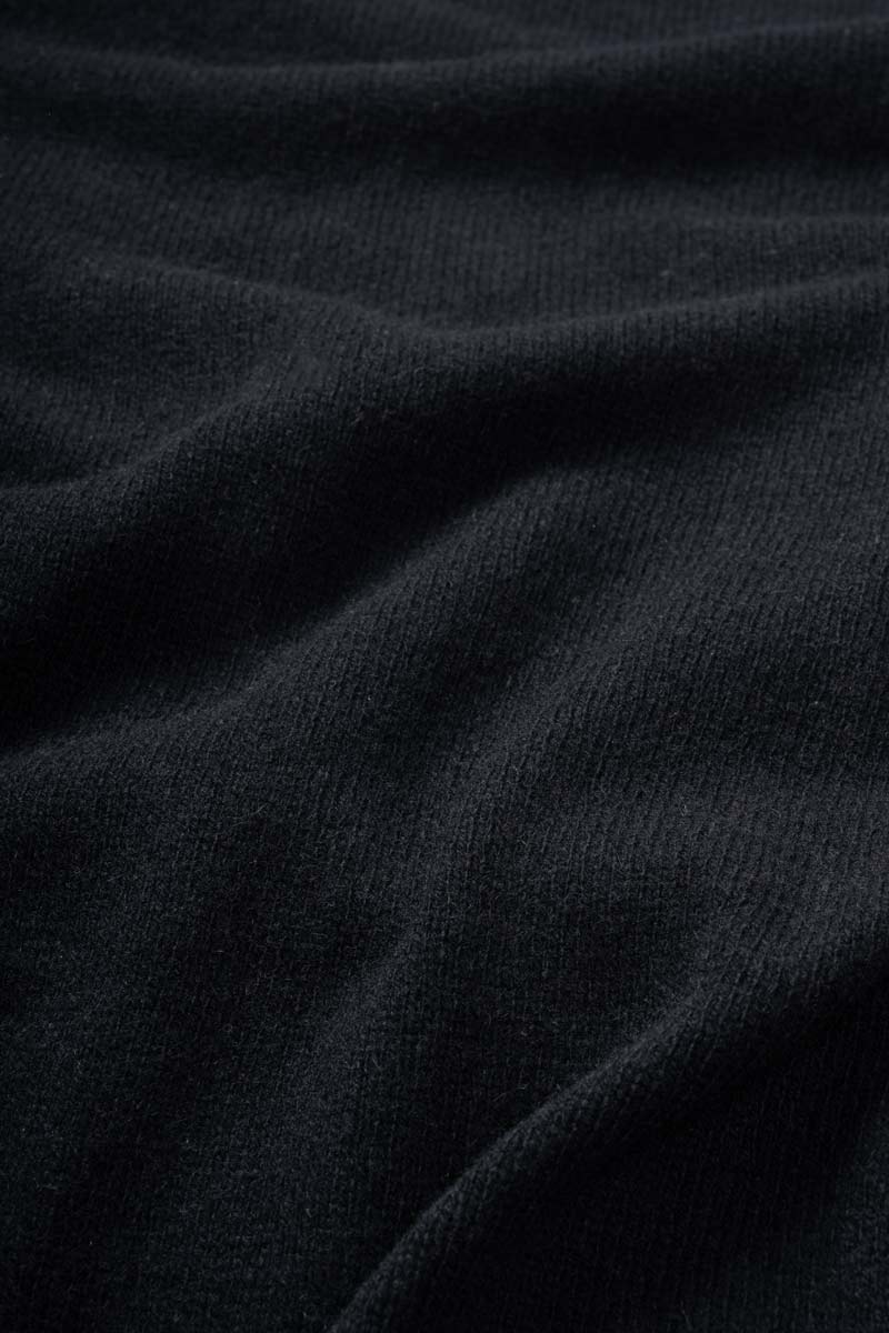 Nero Ardesia | Abito Cashmere Rigenerato Michela