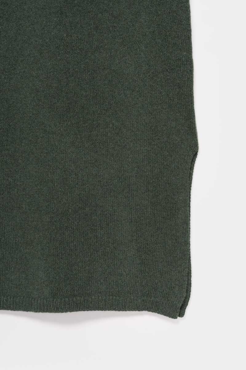 Verde Foresta | Abito Cashmere Rigenerato Michela