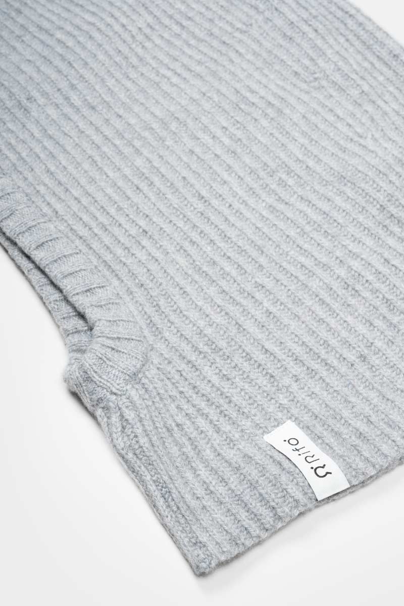 Balaclava Unisex Cashmere Rigenerato Marika Grigio