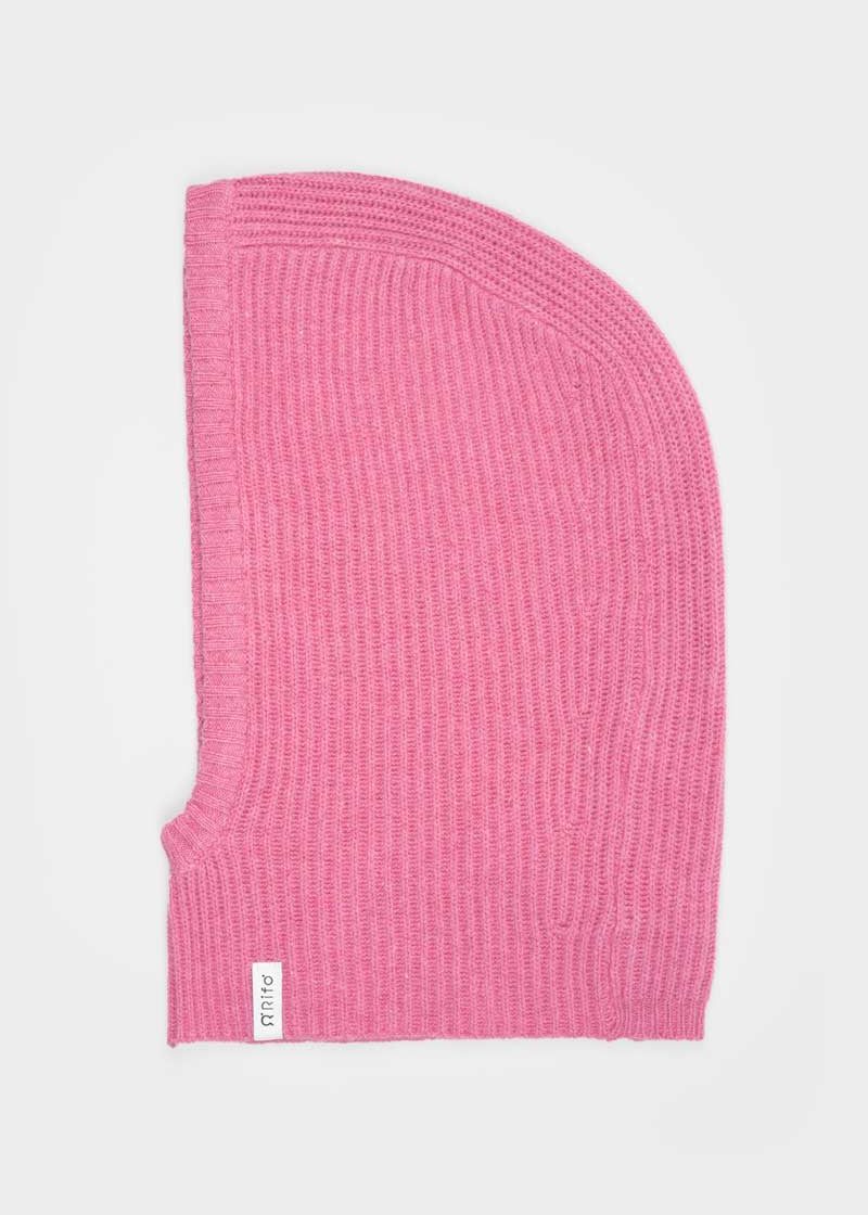 Balaclava Unisex Cashmere Rigenerato Marika Rosa Confetto