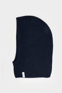 Balaclava Cashmere Donna Uomo Riciclato Blu Marika - Rifò Lab Moda circolare made in Italy
