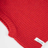 Balaclava Cashmere Donna Uomo Riciclato Rosso Marika - Rifò Lab Moda circolare made in Italy