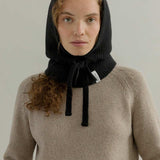 Balaclava Donna Cashmere con Lacci Magda - Rifò Lab Moda circolare made in Italy
