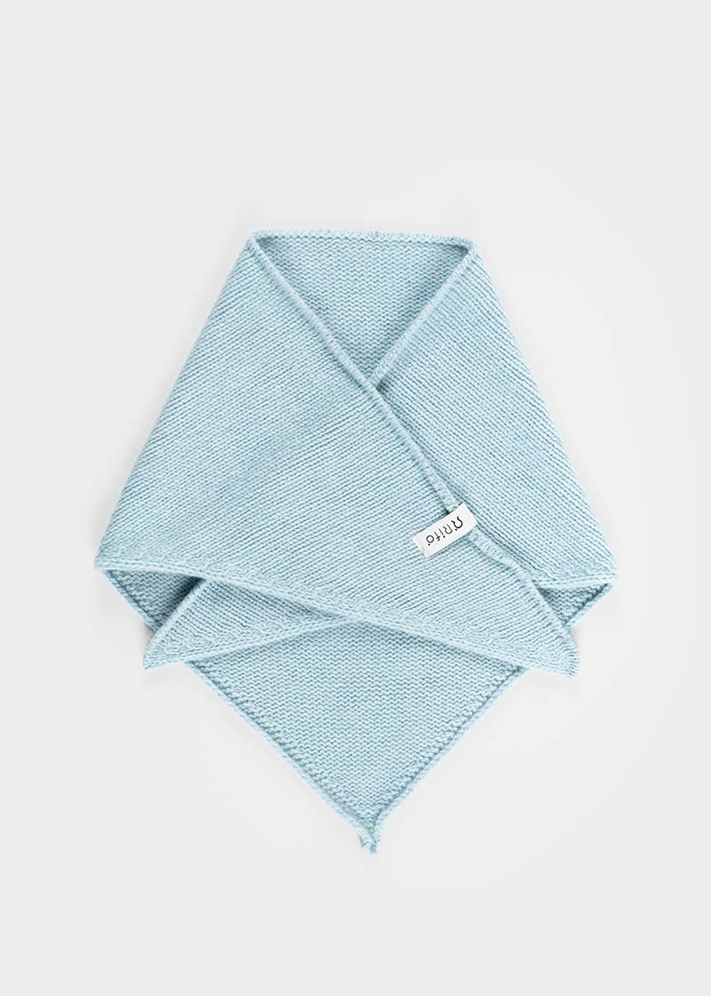 Bandana Unisex Cashmere Rigenerato Masha Azzurro