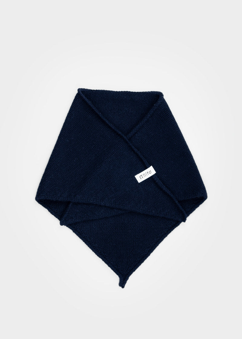 Bandana Unisex Cashmere Rigenerato Masha Blu