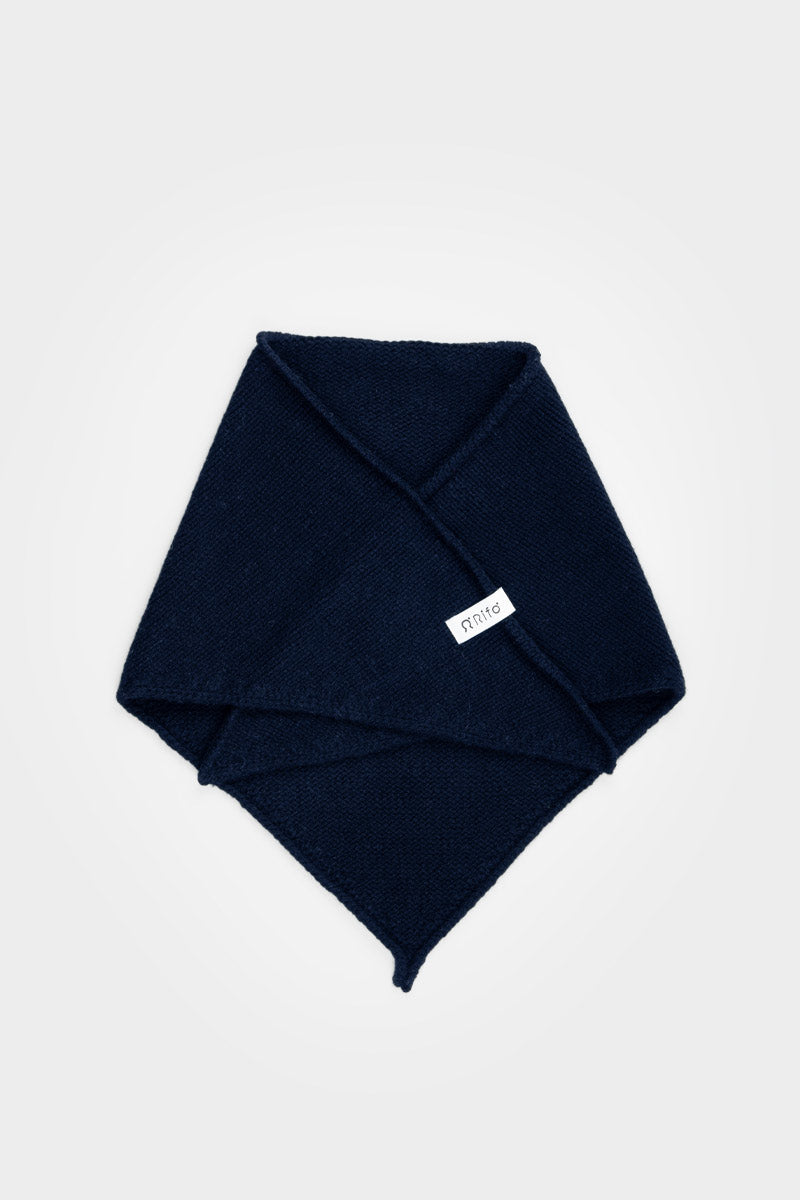 Bandana Unisex Cashmere Rigenerato Masha Blu