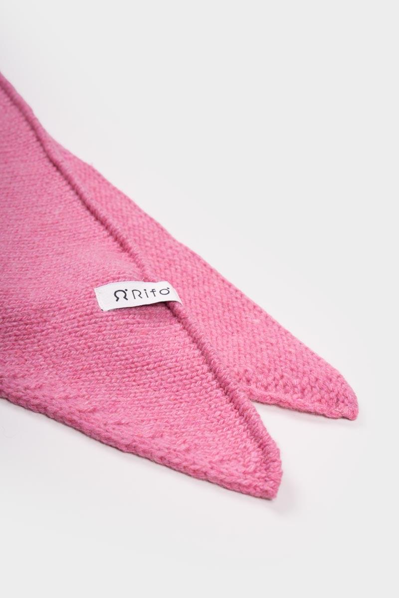 Bandana Unisex Cashmere Rigenerato Masha Rosa